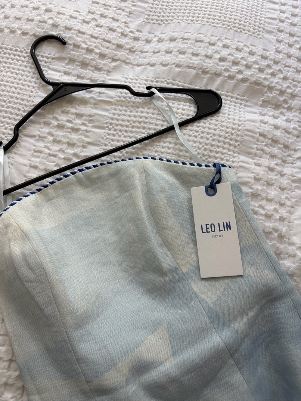 LEO LIN Ava Maxi Dress in Nautical Print NWOT - Picture 4 of 4